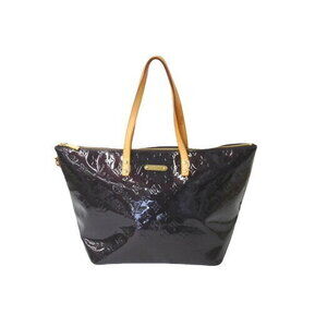 Louis Vuitton Vernis Vervue Tote Bag Amaranth Purple Vernis Patent Leather